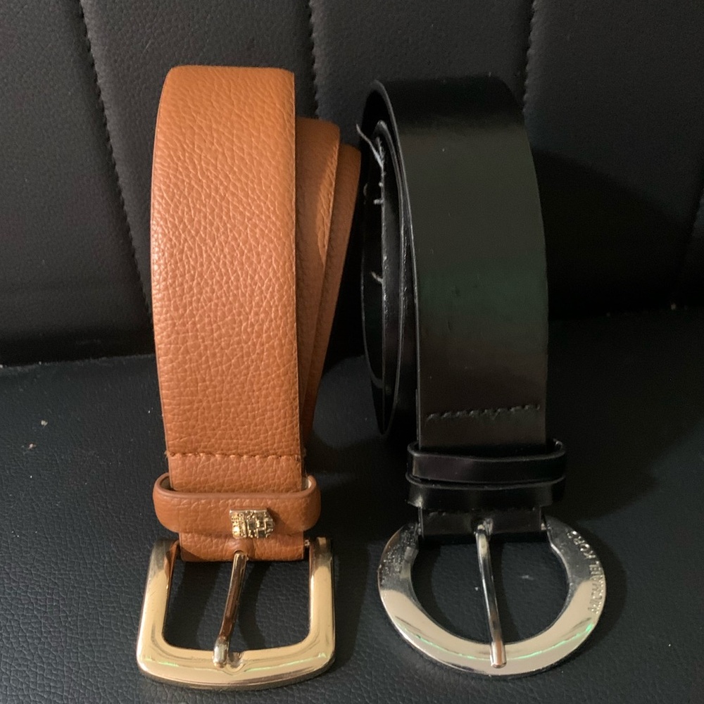 Michael K. & Vince C. Leather Belts